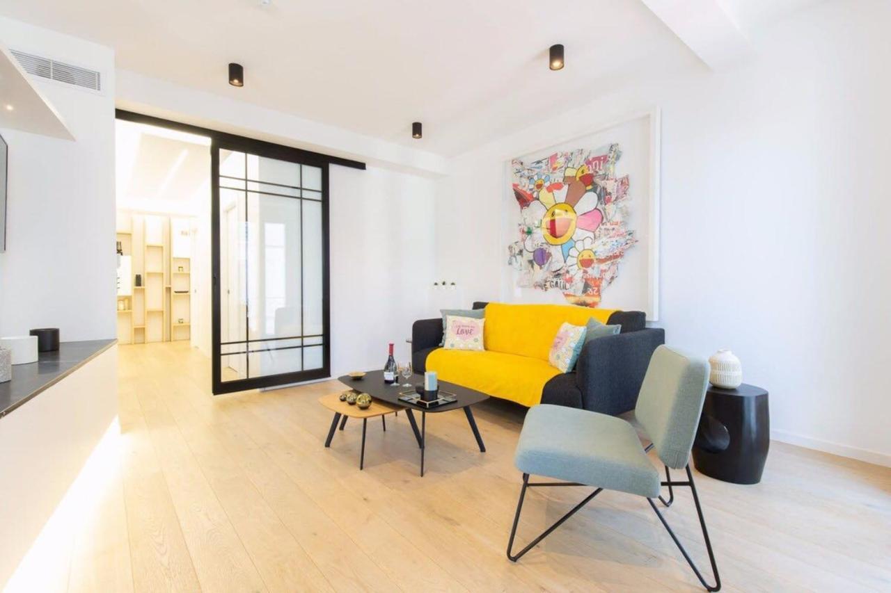 Magnificent Renovated 4-Room Apartment - Croisette Carre D'Or Cannes Bagian luar foto