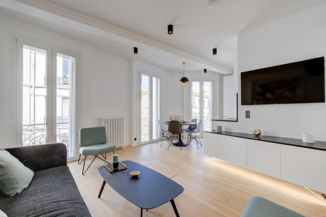 Magnificent Renovated 4-Room Apartment - Croisette Carre D'Or Cannes Bagian luar foto