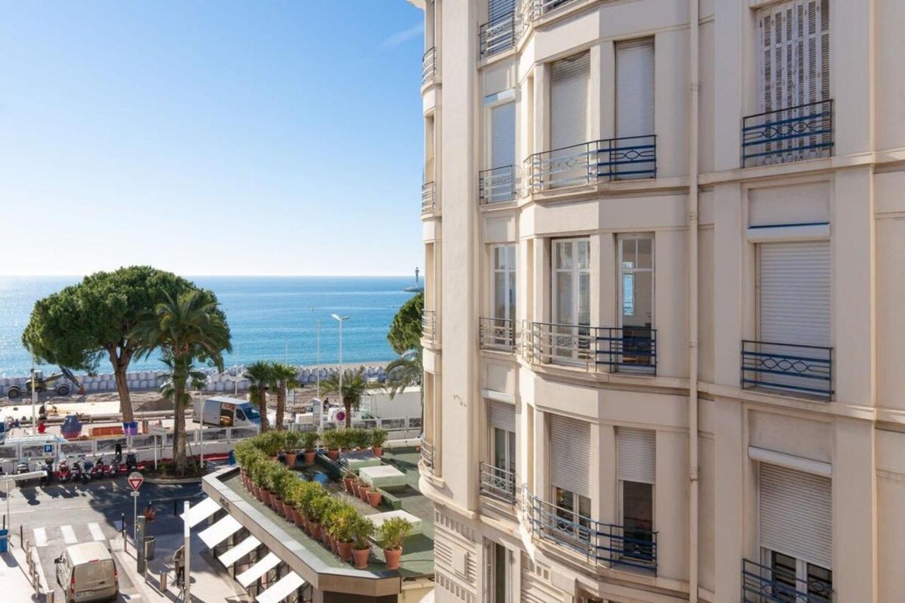 Magnificent Renovated 4-Room Apartment - Croisette Carre D'Or Cannes Bagian luar foto